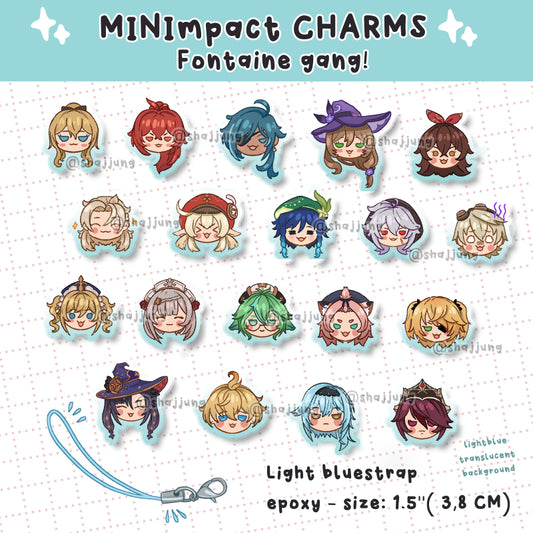 MONDSTADT MINI CHARMS
