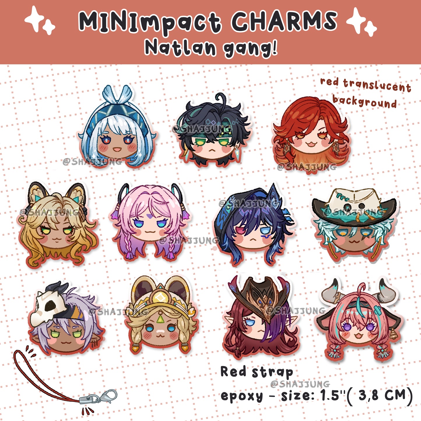 NATLAN MINI CHARMS [Buy 4 Get 1 Free]