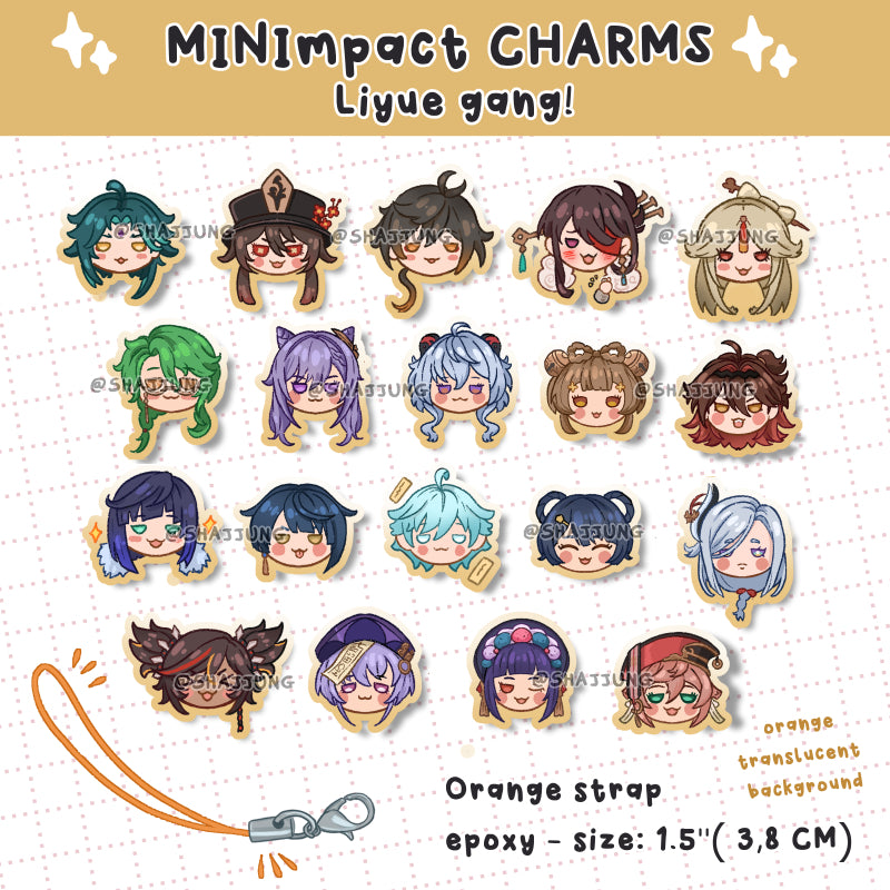 LIYUE MINI CHARMS [Buy 4 Get 1 Free]