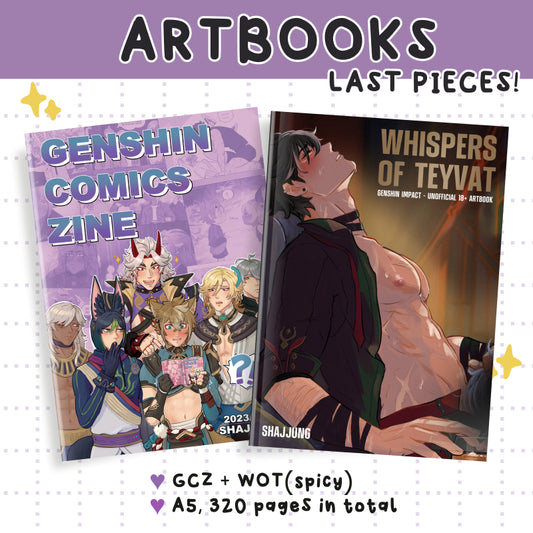 GENSHIN ARTBOOKS - LAST PIECES!