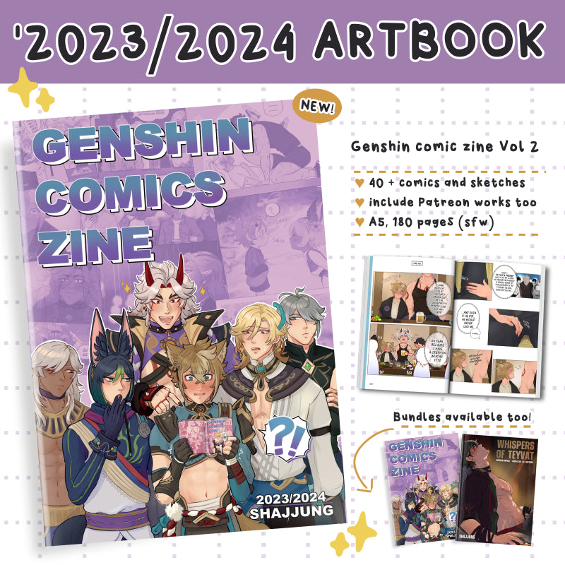 GENSHIN ARTBOOKS