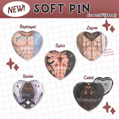 [PREORDER] BOOBA PINS - Soft pin [LADS]