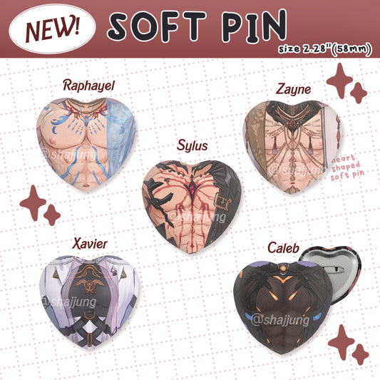 [PREORDER] BOOBA PINS - Soft pin [LADS]