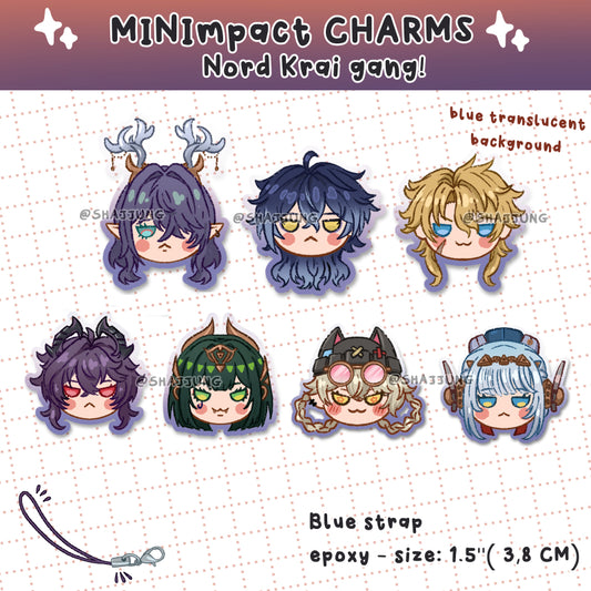 NORD KRAI MINI CHARMS