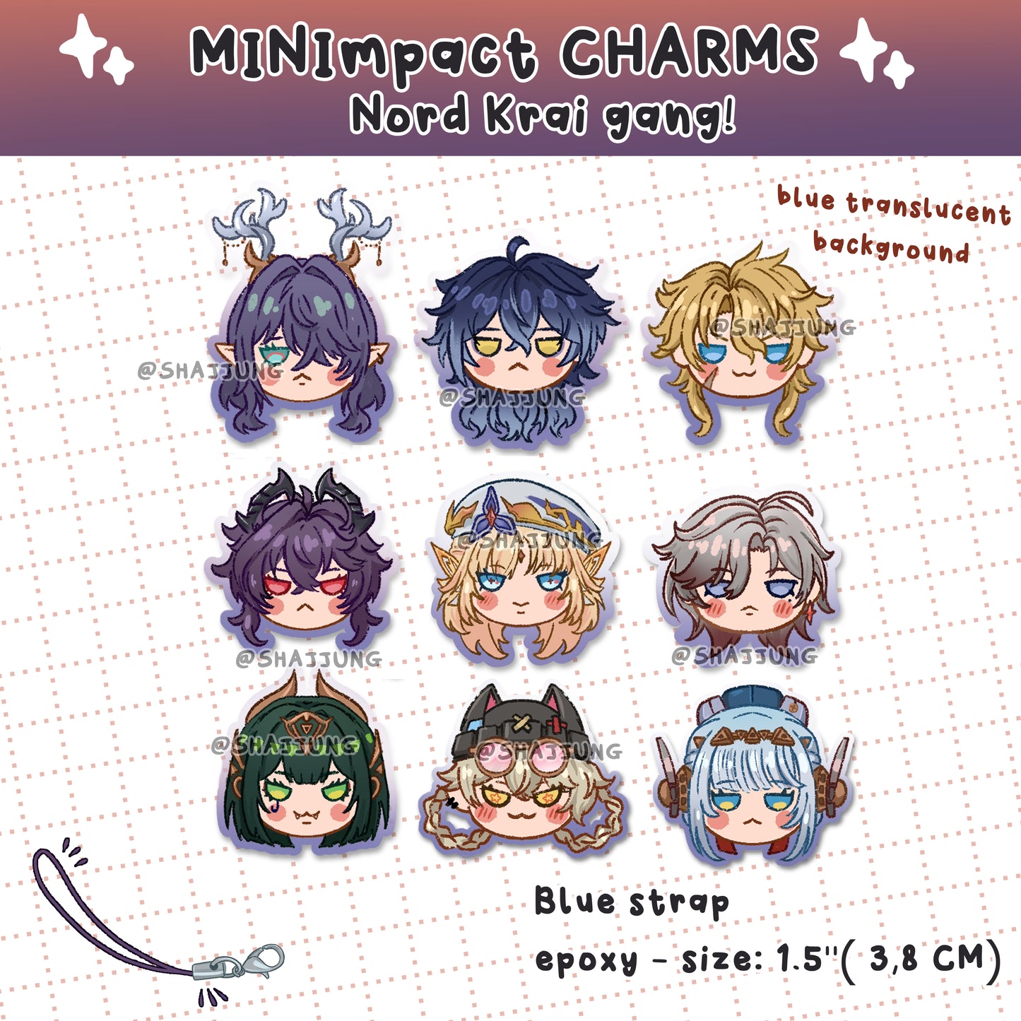 NORD KRAI MINI CHARMS [Buy 4 Get 1 Free]