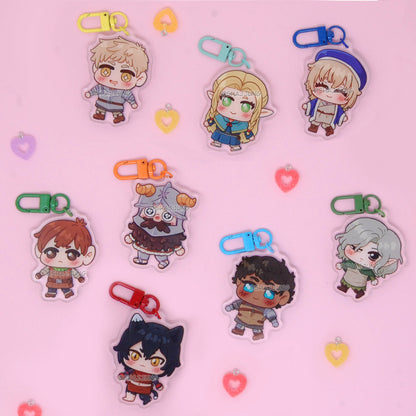 DUNGEON MESHI - MAGNETIC CHARMS - LAST PIECES!