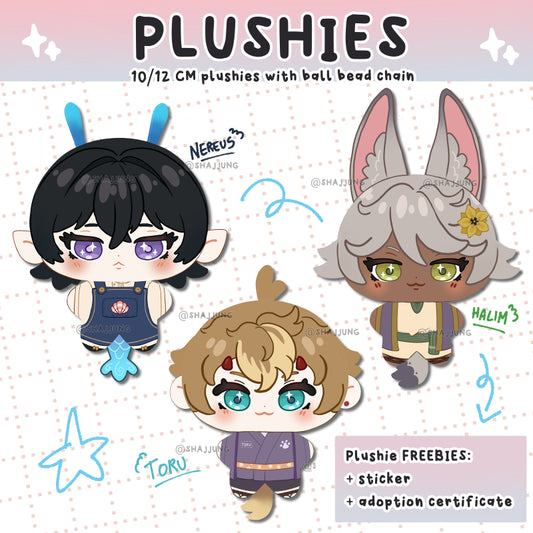 PLUSHIES - FAMILY AU