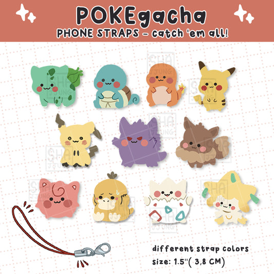 POKEGACHA - Phone charms