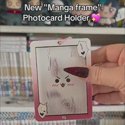 "MANGA FRAME" PHOTOCARDS holder+shaker