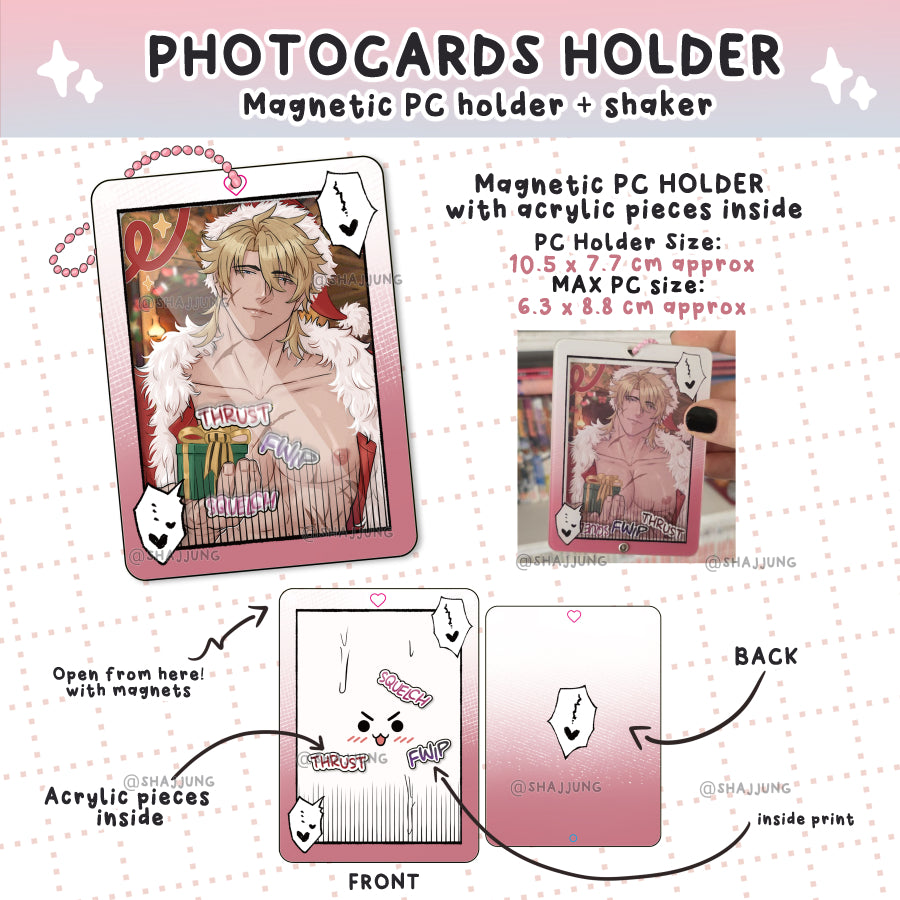 "MANGA FRAME" PHOTOCARDS holder+shaker