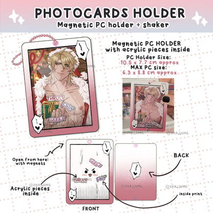 "MANGA FRAME" PHOTOCARDS holder+shaker